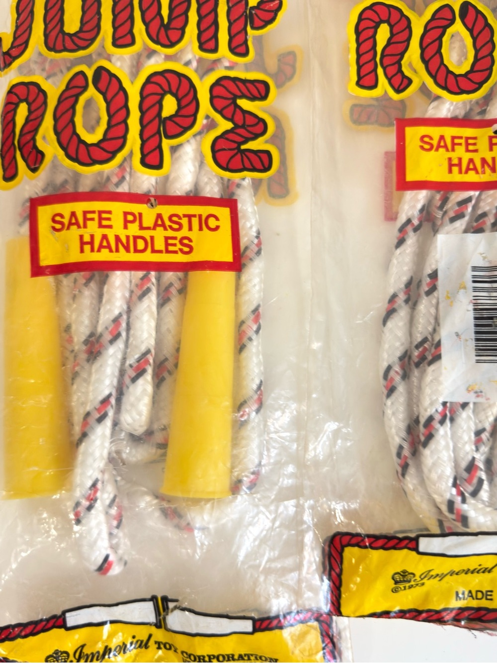 Vintage Yellow Jump Rope Handles by - Picture 6 of 8